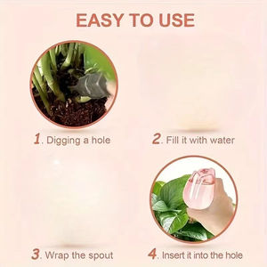 Riego Automático por Goteo, Globos de Riego de Plástico para Plantas, Dispositivos de Riego Automático, Insertos de Riego para Macetas - Product Image 5