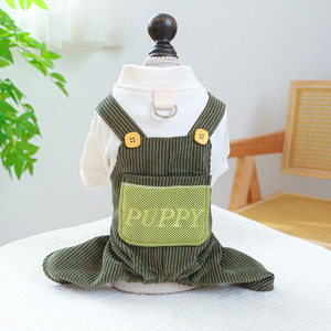 Mono Elegante para Perros Pequeños y Gatos, con Tirantes Ajustables, Ecológico y Cómodo, de Poliéster - Product Image 6