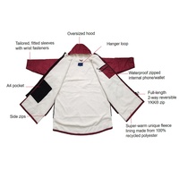 Veste de change équestre ODM légère et imperméable en nylon à séchage rapide avec bande réfléchissante