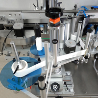 Machine d'étiquetage automatique de bouteilles rondes pour bouteilles PET carrées et plates, équipement d'étiquetage adhésif à haute vitesse
