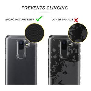 LeYi perezoso claro caso de teléfono para Samsung Galaxy <span class=keywords><strong>A6</strong></span> caso con HD Protector de pantalla - Product Image 5