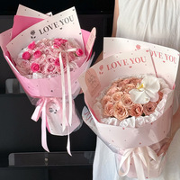 Kertas Pembungkus Bunga LUCIA 73.5*36cm Bahan Kemasan Buket Perlengkapan Pembungkus Toko Bunga LF161426