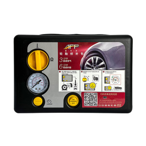 Kit de réparation de pneus universel intégré, outil d'entretien d'urgence pour pneus, kit de réparation de pneus crevés pour <span class=keywords><strong>une</strong></span> réparation rapide des pneus - Product Image 1