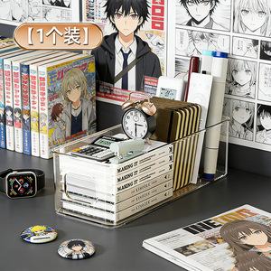Acrylic Badge Display Rack 75mm Single Square Protective Cover For Anime Game Collectibles Storage Organizer - Product Image 3