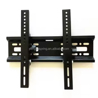 Support mural universel pour mini-téléviseur pour écran de 14'' à 42'' VESA 200x200 Support mural pour téléviseur avec inclinaison