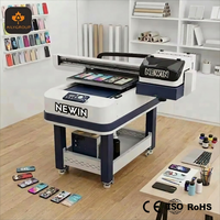 Impresora UV Plana A1 6090 con 3 Cabezales Epson I3200 I1600 de Alta Velocidad para Impresión Digital en Botellas, Madera, Metal, Acrílico y Vidrio