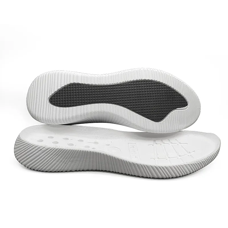 Moda quente personalizada Unisex Eva Grosso De Borracha Reciclada Espuma Eva Solas Solas Calçado Solas Sneaker Personalizado Sola