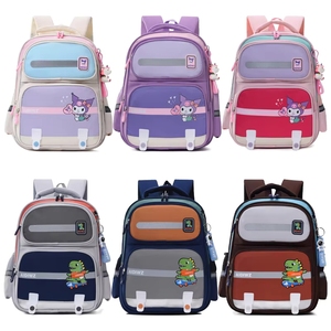 Sac à dos scolaire <span class=keywords><strong>de</strong></span> style nouveau, assorti <span class=keywords><strong>de</strong></span> couleurs, pour garçons et filles, sac à dos pour enfants, léger, grande capacité - Product Image 2