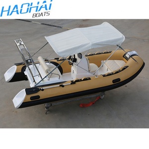 Bote de remos inflable para pesca, de fibra de vidrio, casco rígido, nuevo modelo, 390 pies, a la venta - Product Image 5