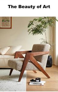 <span class=keywords><strong>Poltrona</strong></span> DISHI in Stile Medievale <span class=keywords><strong>Vintage</strong></span> in Legno Massello, Sedia Lounge per <span class=keywords><strong>Camera</strong></span> <span class=keywords><strong>da</strong></span> Letto, Appartamento, Hotel o Scuola - Product Image 4