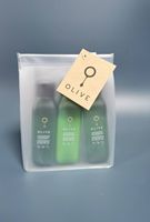 Recharge en silicone Kit de bouteille de toilette de voyage Shampooing anti-fuite Gel douche Crème Kit de voyage Sac de bouteille pour avion