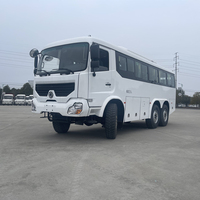 Autobús de Turismo Todoterreno DONGFENG 4x4 6x6 AWD, Camiones Todoterreno, Autobús de 35 Asientos, Vehículo de Servicio de Pasajeros, Transporte de Pasajeros