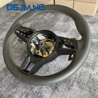 Volant de sport en cuir pour voiture, directement de l'usine, pour Porsche 991911992 Cayenne Coupe Panamera Sport Turismo, montage direct, adaptable