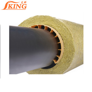 ISOKING Prueba De Sonido <span class=keywords><strong>Lana</strong></span> De <span class=keywords><strong>Roca</strong></span> Mineral Tubos De Fibra De Vidrio - Product Image 1