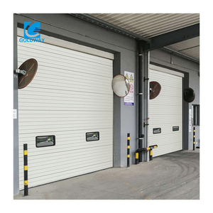 Puerta de Garaje Seccional Manual de Acero Inoxidable Goldway para Uso Exterior en Almacenes y <span class=keywords><strong>Apartamentos</strong></span> - Product Image 1