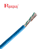 Prueba de alta eficiencia pasó 4 pares 24AWG 23AWG UTP STP CAT5E 6 cable de red CAT cables rollo de cable de red internet