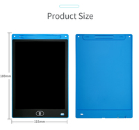 Tablette de dessin numérique portable LCD 12 pouces en plastique personnalisable de la marque GY pour enfants, tableau à gribouiller, cadeau de Noël parfait