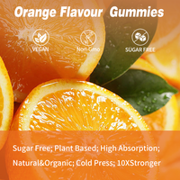 Gummies à l'extrait d'huile de graines de citrouille sans sucre, très vendues, pour la croissance des cheveux, la santé de la prostate, immunitaire et des voies urinaires chez l'adulte