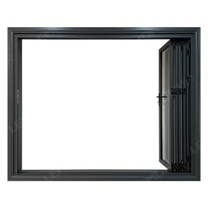 Nouvelle conception de fenêtre pliante résistante aux ouragans, fenêtres pliantes de cuisine, fenêtre pliante horizontale en aluminium - Product Image 4