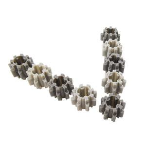 Yuetian dişli 8 diş Moc tuğla küçük parçacıklar çocuklar DIY oyuncak inşaat blokları No.3647 - Product Image 4