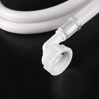HJSJ Connecteur de tuyau d'arrivée d'eau pour lave-linge chinois, modèle d'extension flexible en PVC pour remplissage automatique