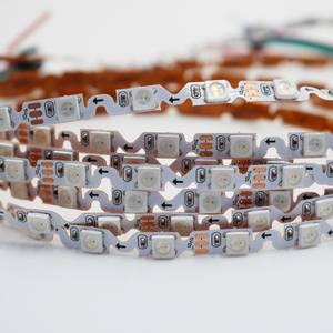 Hochwertige S-förmige faltbare schneid bare 6mm 5V 60Leds/<span class=keywords><strong>m</strong></span> RGB WS2812b WS2812 WS SMD LED-Licht leiste - Product Image 2