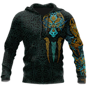 2022 otoño nuevo pulóver God of War juego 3D estampado Streetwear sudaderas con capucha hombres mujeres niños moda Cool sudaderas Tops - Product Image 6