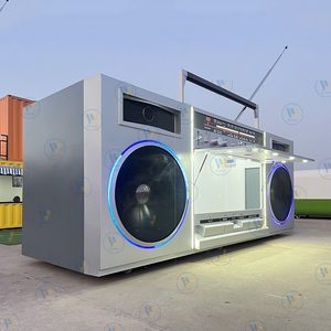 Modulare 40ft prefabbricato Hotel Radio Design tutto Design minimalista casa rimorchio casa con <span class=keywords><strong>mobili</strong></span> da cucina - Product Image 2