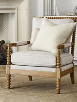 Fauteuil vintage américain en bois massif, style tigre, inspiré de la France, fauteuil de luxe décontracté, pour usage domestique, chaise design à une place