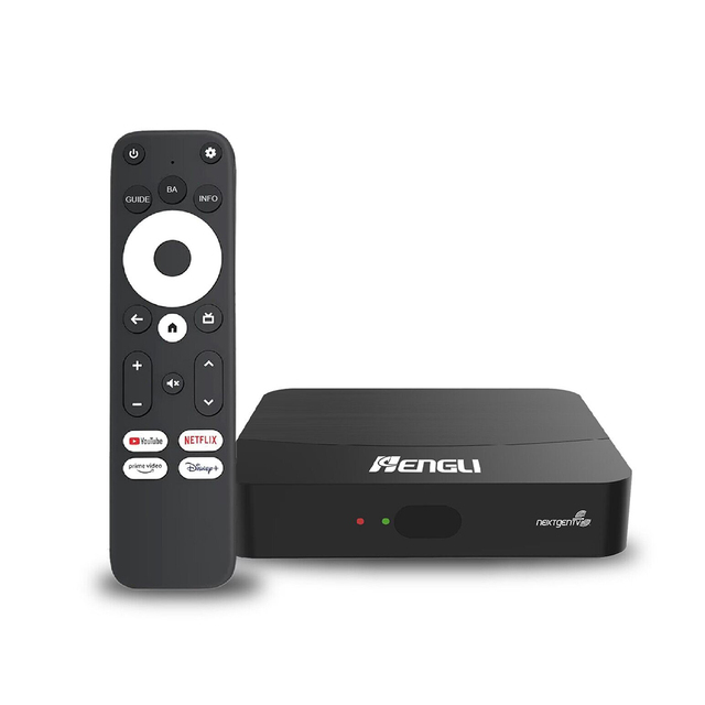 Hengli ATSC 3.0 NextGen TV 4K TV BOX High Performance Android 11 Tv Box Amlogic S905Y4 Smart Hd Media Player Set Top Box