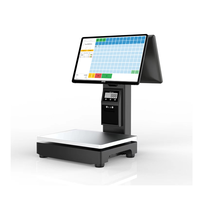 Pesage Double écran Pesage Impression Écran tactile étanche Caisse enregistreuse Balance Pos Caisse enregistreuse