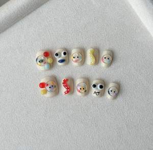 Nail Art peint à la main par Nail Technician Press on Nail - Product Image 1