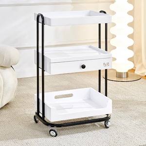 เฟอร์นิเจอร์ร้านเสริมสวยทันสมัยอเนกประสงค์ รถเข็นเสริมสวยเคลื่อนที่ ชั้นวางอุปกรณ์เสริมสวย รถเข็นสปาเคลื่อนที่ รถเข็นทำเล็บ - Product Image 6