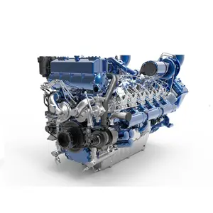 High quality weichai 330KW 442KW 6M26 series 6 cylinders baudouin inboard marine engine