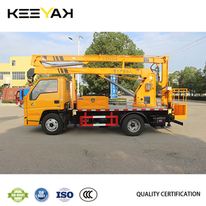 Plataforma de trabajo aéreo montada en camión JMC 4x2, camión de plataforma aérea de <span class=keywords><strong>17m</strong></span>, suministro de fábrica, camión de plataforma de trabajo aéreo para gran oferta - Product Image 3