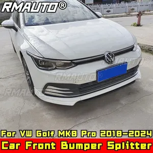 ชุดแต่งกันชนหน้า Golf MK8 Pro สีดำเงา-ขาว สไตล์ ABT สำหรับ VW Golf MK8 Pro ปี 2018-2024 อุปกรณ์ตกแต่งรถยนต์ - Product Image 1