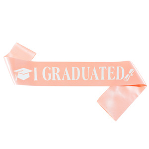 Écharpe de graduation pour hommes musulmans IGRADUATED, Étole, Ruban de cérémonie, Décoration de costume de fête - Product Image 6
