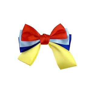 Nouveaux produits, pinces à cheveux en tissu blanc <span class=keywords><strong>neige</strong></span>, jolies attaches pour enfants, nœuds coréens, accessoires de cheveux décontractés et élégants de haute qualité pour enfants - Product Image 4