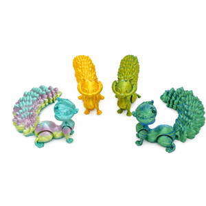 Figura de Ardilla Impresa en 3D, Articulada, con Articulaciones Móviles, Juguete Antiestrés, Decoración de Escritorio, Regalo Kawaii de Animal para Mayores de 7 y 12 Años - Product Image 5