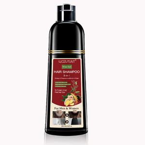 Marque privée Shampooing 3 en 1 pour les soins des cheveux Teinture et soin pour les femmes Nouvelle arrivée Shampooing teinture pour les cheveux pour la coiffure - Product Image 1