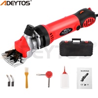 Máquina Esquiladora Eléctrica Industrial Inalámbrica para Ovejas y Cabras, 18V, de Alta Velocidad, con Diámetro de Corte de 76 mm