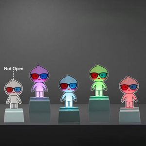 Lampe LED RGB 3D créative portable de style romantique pour cadeau, vente directe des fabricants, idéale pour l'export. - Product Image 2
