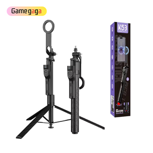 Trípode Magnético para Selfies X K53, Soporte Extensible de Aleación de Aluminio de 1.83m para Teléfono, Control Remoto Bluetooth 360 °   Tornillo Giratorio Portátil - Product Image 5