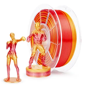 Odm Ziro 2024 Hot Bán Đa-Màu Sắc PLA Lụa Cầu Vồng 3D In Ấn Filament 1.75Mm 1Kg Cho 3D Máy In