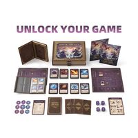 Cartes de jeu de société F FAMA anti-déformation 310 g/m² en carton allemand noir avec finition lin pour cartes de jeu de rôle professionnelles de tournoi
