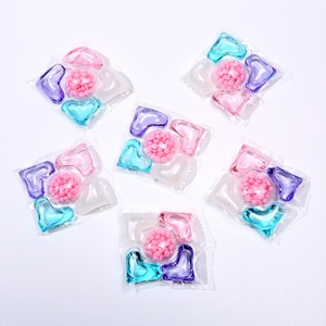 Cápsulas de Detergente para Lavadora 5 en 1, Fragancia Duradera, Quitamanchas, <span class=keywords><strong>Suavizante</strong></span>, Fórmula Líquida Concentrada - Product Image 4