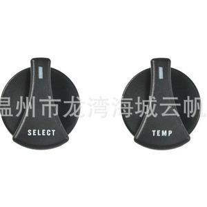 ปุ่มปรับแผงควบคุมเครื่องปรับอากาศฟอร์ด เมอร์คิวรี่ รุ่น YF-8843F E6DZ-18519-C สีดำ ทรงกลม ทำจากพลาสติก ABS ปรับอุณหภูมิแบบแมนนวล - Product Image 1