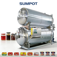 Stérilisateur à immersion à haute température SUMPOT - Répartition uniforme de la chaleur - Pour aliments en conserve/bocaux en verre - Garantie 1 an