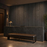 Nouvelle dalle de pierre artificielle effet bois déchiqueté 2027, grand panneau 1160x300mm, 30mm d'épaisseur, placage PU pour murs décoratifs intérieurs de villas