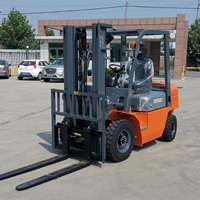 Nouveau chariot élévateur diesel de 2,5 tonnes avec déplacement latéral, hauteur de levage de 3000 mm